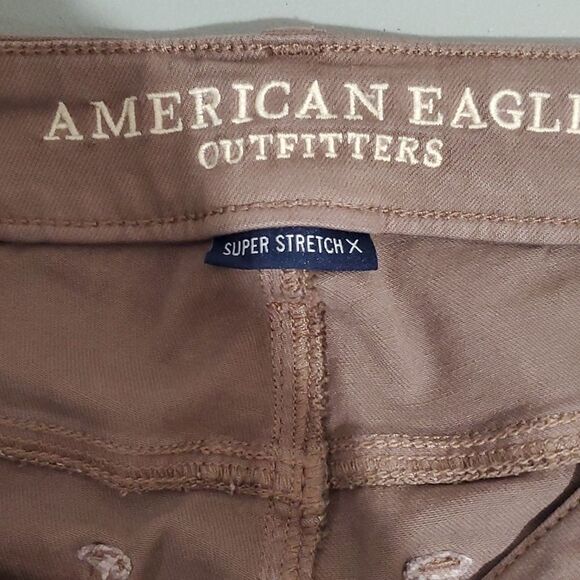 𝅺american Eagle light purple super stretch X 29x29 size 6 jeggings - Picture 6 of 8